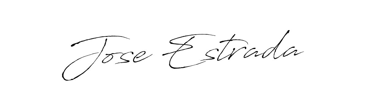 Also we have Jose Estrada name is the best signature style. Create professional handwritten signature collection using Antro_Vectra autograph style. Jose Estrada signature style 6 images and pictures png