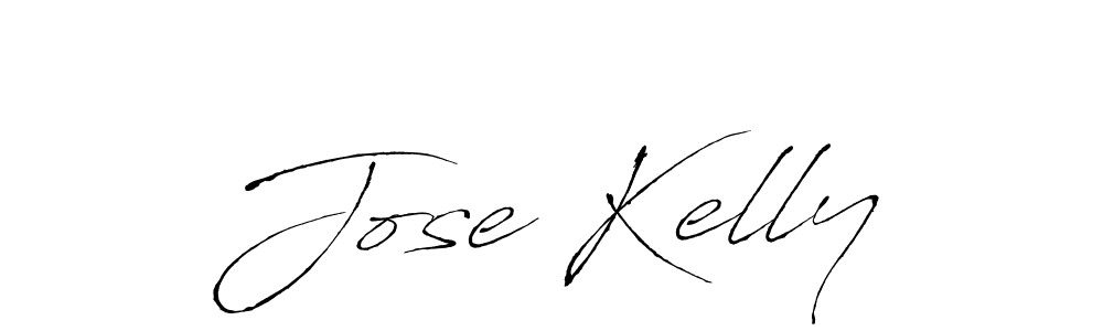 Use a signature maker to create a handwritten signature online. With this signature software, you can design (Antro_Vectra) your own signature for name Jose Kelly. Jose Kelly signature style 6 images and pictures png