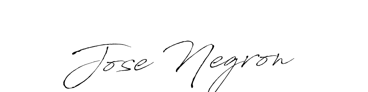 You should practise on your own different ways (Antro_Vectra) to write your name (Jose Negron ) in signature. don't let someone else do it for you. Jose Negron  signature style 6 images and pictures png