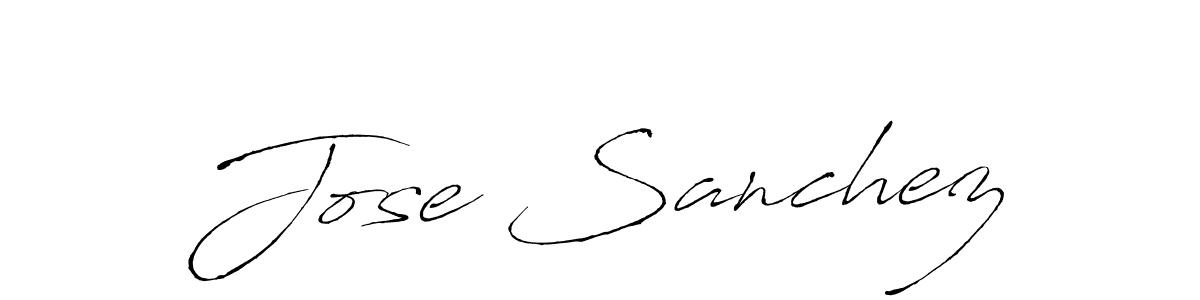 How to make Jose Sanchez signature? Antro_Vectra is a professional autograph style. Create handwritten signature for Jose Sanchez name. Jose Sanchez signature style 6 images and pictures png