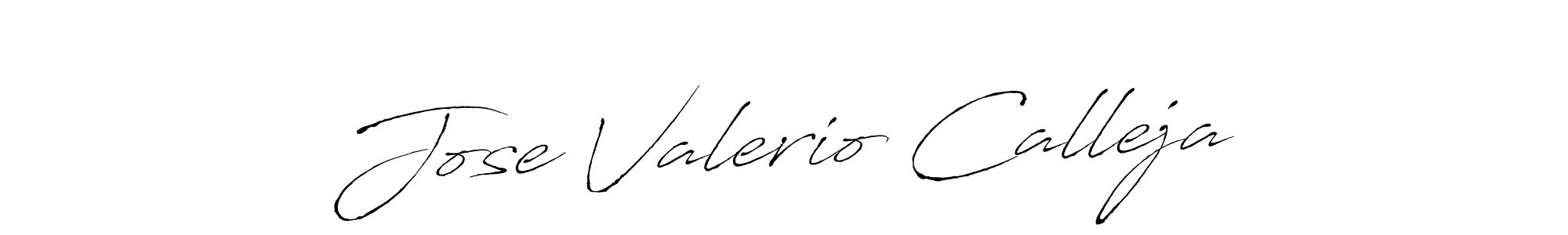Also we have Jose Valerio Calleja name is the best signature style. Create professional handwritten signature collection using Antro_Vectra autograph style. Jose Valerio Calleja signature style 6 images and pictures png