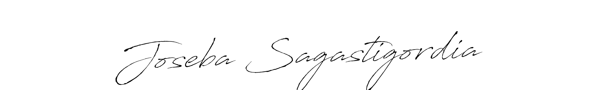 Create a beautiful signature design for name Joseba Sagastigordia. With this signature (Antro_Vectra) fonts, you can make a handwritten signature for free. Joseba Sagastigordia signature style 6 images and pictures png