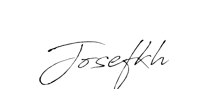 Antro_Vectra is a professional signature style that is perfect for those who want to add a touch of class to their signature. It is also a great choice for those who want to make their signature more unique. Get Josefkh name to fancy signature for free. Josefkh signature style 6 images and pictures png