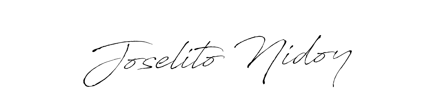 Also You can easily find your signature by using the search form. We will create Joselito Nidoy name handwritten signature images for you free of cost using Antro_Vectra sign style. Joselito Nidoy signature style 6 images and pictures png