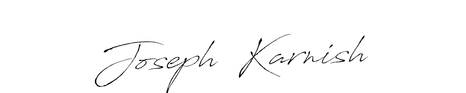 Also we have Joseph  Karnish name is the best signature style. Create professional handwritten signature collection using Antro_Vectra autograph style. Joseph  Karnish signature style 6 images and pictures png