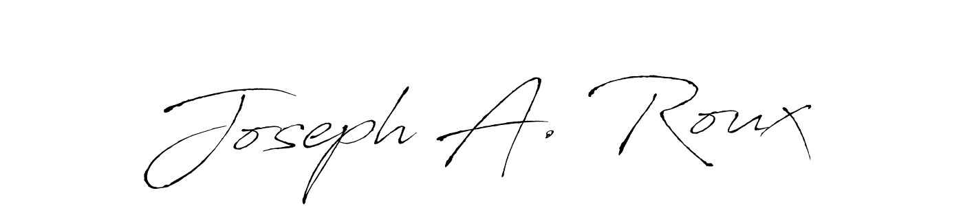 You can use this online signature creator to create a handwritten signature for the name Joseph A. Roux. This is the best online autograph maker. Joseph A. Roux signature style 6 images and pictures png