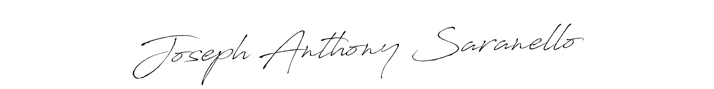 It looks lik you need a new signature style for name Joseph Anthony Saranello. Design unique handwritten (Antro_Vectra) signature with our free signature maker in just a few clicks. Joseph Anthony Saranello signature style 6 images and pictures png