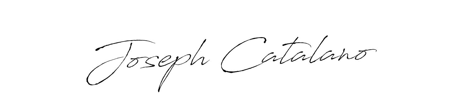 Use a signature maker to create a handwritten signature online. With this signature software, you can design (Antro_Vectra) your own signature for name Joseph Catalano. Joseph Catalano signature style 6 images and pictures png