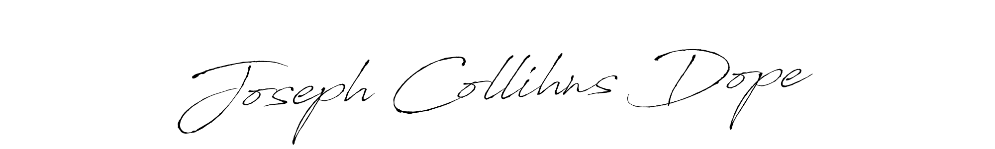 You can use this online signature creator to create a handwritten signature for the name Joseph Collihns Dope. This is the best online autograph maker. Joseph Collihns Dope signature style 6 images and pictures png