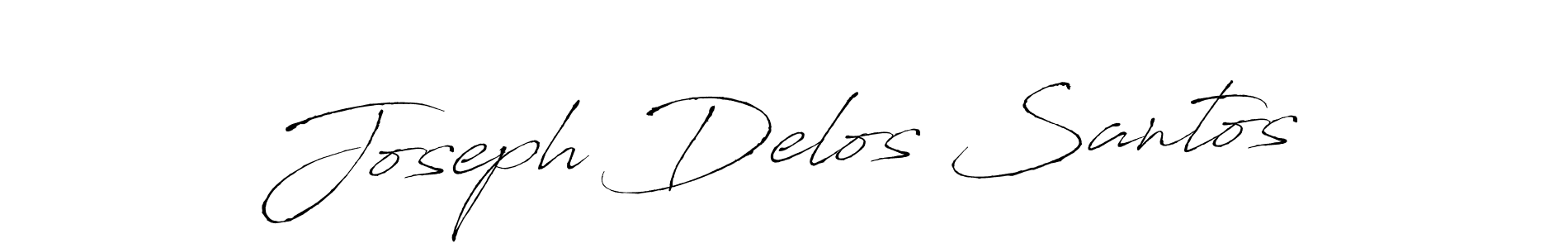 Make a short Joseph Delos Santos signature style. Manage your documents anywhere anytime using Antro_Vectra. Create and add eSignatures, submit forms, share and send files easily. Joseph Delos Santos signature style 6 images and pictures png