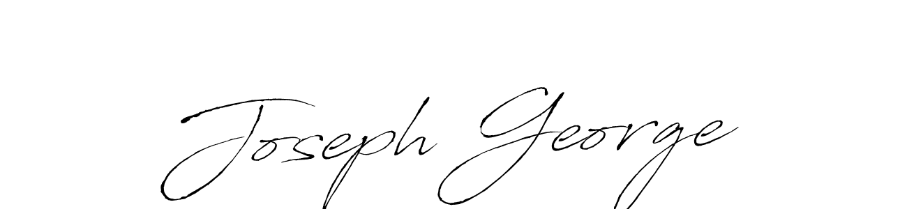 How to make Joseph George signature? Antro_Vectra is a professional autograph style. Create handwritten signature for Joseph George name. Joseph George signature style 6 images and pictures png