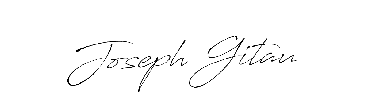 Antro_Vectra is a professional signature style that is perfect for those who want to add a touch of class to their signature. It is also a great choice for those who want to make their signature more unique. Get Joseph Gitau name to fancy signature for free. Joseph Gitau signature style 6 images and pictures png