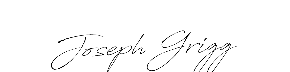 Design your own signature with our free online signature maker. With this signature software, you can create a handwritten (Antro_Vectra) signature for name Joseph Grigg. Joseph Grigg signature style 6 images and pictures png