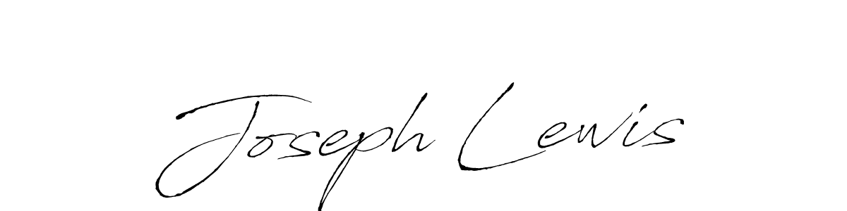 Make a beautiful signature design for name Joseph Lewis. With this signature (Antro_Vectra) style, you can create a handwritten signature for free. Joseph Lewis signature style 6 images and pictures png