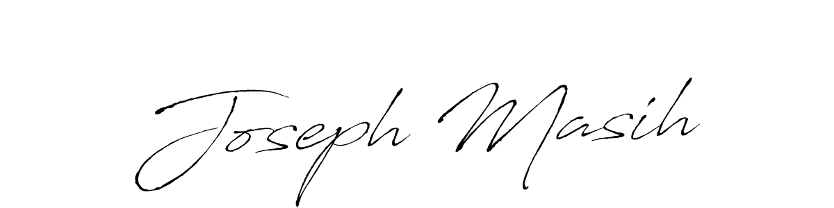 Also we have Joseph Masih name is the best signature style. Create professional handwritten signature collection using Antro_Vectra autograph style. Joseph Masih signature style 6 images and pictures png