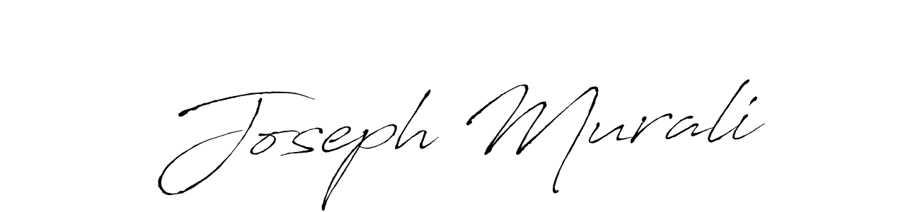 It looks lik you need a new signature style for name Joseph Murali. Design unique handwritten (Antro_Vectra) signature with our free signature maker in just a few clicks. Joseph Murali signature style 6 images and pictures png