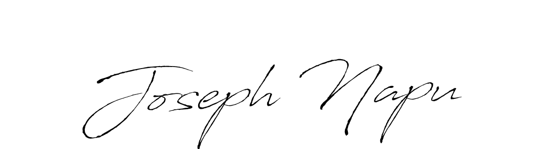 How to make Joseph Napu name signature. Use Antro_Vectra style for creating short signs online. This is the latest handwritten sign. Joseph Napu signature style 6 images and pictures png