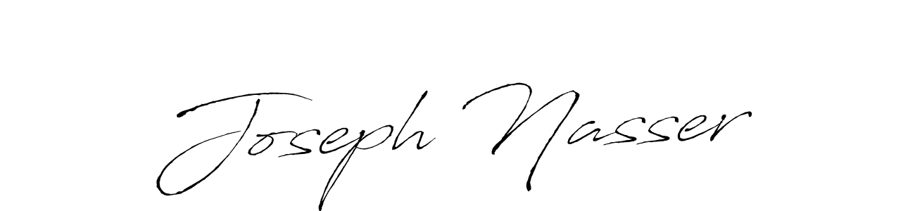 Also we have Joseph Nasser name is the best signature style. Create professional handwritten signature collection using Antro_Vectra autograph style. Joseph Nasser signature style 6 images and pictures png