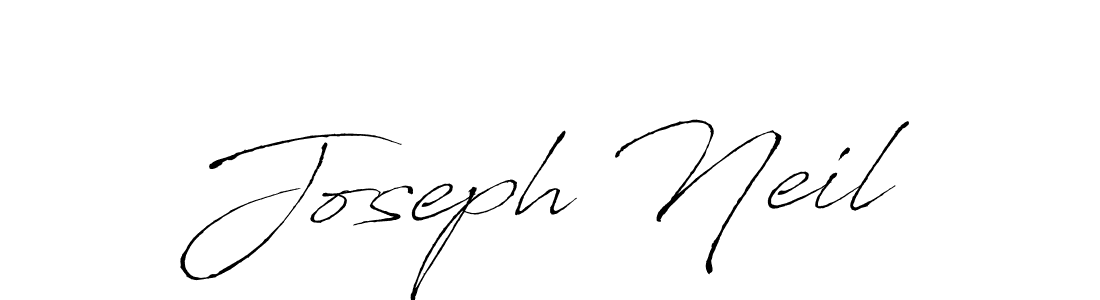 Design your own signature with our free online signature maker. With this signature software, you can create a handwritten (Antro_Vectra) signature for name Joseph Neil. Joseph Neil signature style 6 images and pictures png