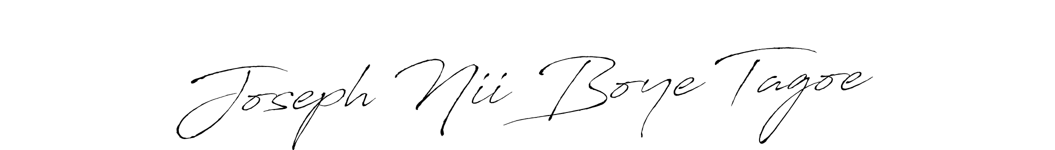 Make a beautiful signature design for name Joseph Nii Boye Tagoe. With this signature (Antro_Vectra) style, you can create a handwritten signature for free. Joseph Nii Boye Tagoe signature style 6 images and pictures png