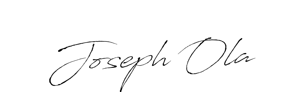 Design your own signature with our free online signature maker. With this signature software, you can create a handwritten (Antro_Vectra) signature for name Joseph Ola. Joseph Ola signature style 6 images and pictures png