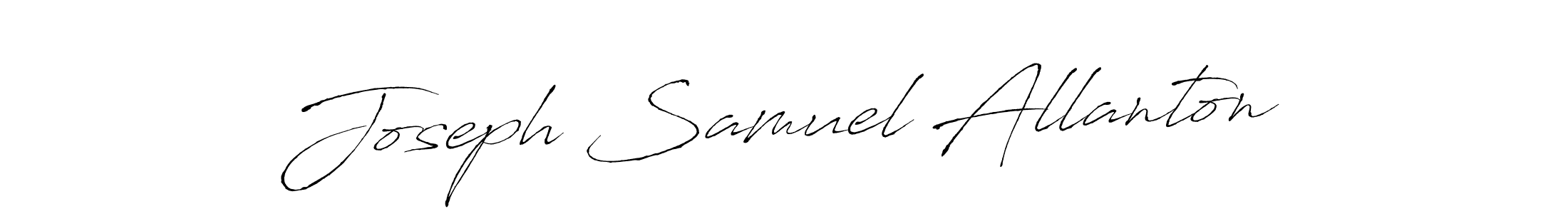 The best way (Antro_Vectra) to make a short signature is to pick only two or three words in your name. The name Joseph Samuel Allanton include a total of six letters. For converting this name. Joseph Samuel Allanton signature style 6 images and pictures png