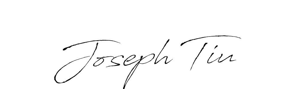 How to make Joseph Tiu signature? Antro_Vectra is a professional autograph style. Create handwritten signature for Joseph Tiu name. Joseph Tiu signature style 6 images and pictures png