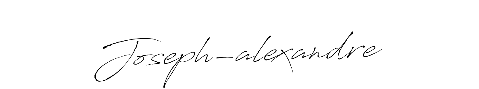 Design your own signature with our free online signature maker. With this signature software, you can create a handwritten (Antro_Vectra) signature for name Joseph-alexandre. Joseph-alexandre signature style 6 images and pictures png