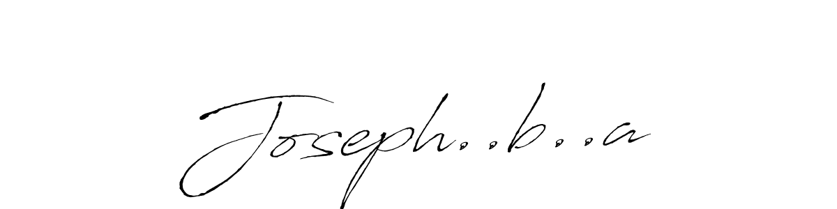 You should practise on your own different ways (Antro_Vectra) to write your name (Joseph..b..a) in signature. don't let someone else do it for you. Joseph..b..a signature style 6 images and pictures png