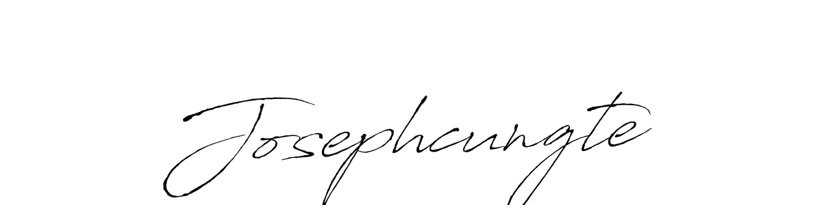 Josephcungte stylish signature style. Best Handwritten Sign (Antro_Vectra) for my name. Handwritten Signature Collection Ideas for my name Josephcungte. Josephcungte signature style 6 images and pictures png