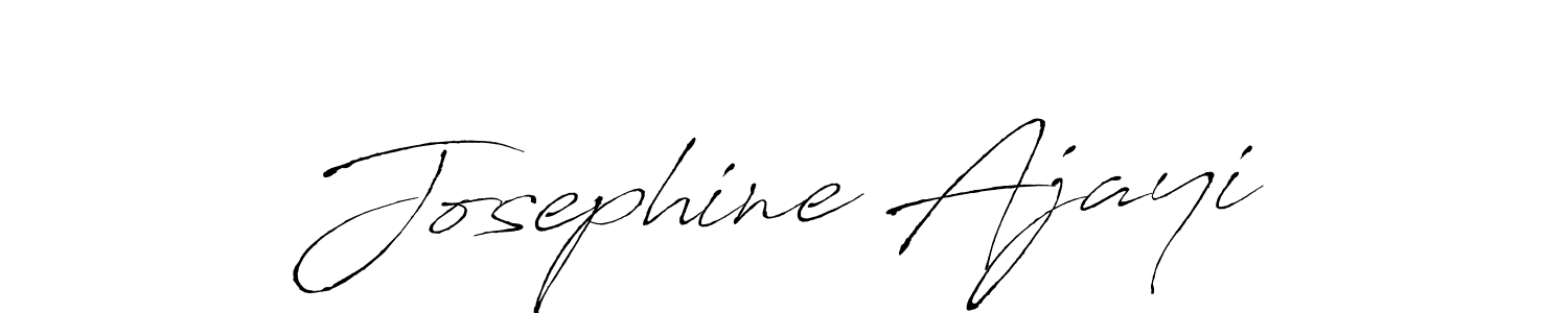 Create a beautiful signature design for name Josephine Ajayi. With this signature (Antro_Vectra) fonts, you can make a handwritten signature for free. Josephine Ajayi signature style 6 images and pictures png