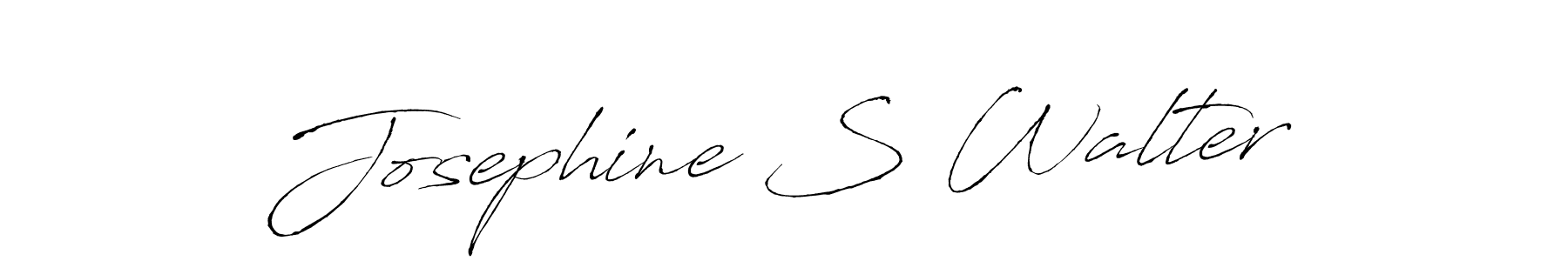 You should practise on your own different ways (Antro_Vectra) to write your name (Josephine S Walter) in signature. don't let someone else do it for you. Josephine S Walter signature style 6 images and pictures png