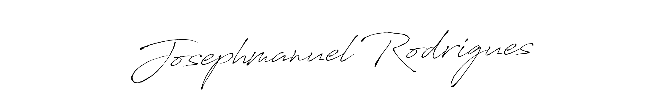 How to make Josephmanuel Rodrigues signature? Antro_Vectra is a professional autograph style. Create handwritten signature for Josephmanuel Rodrigues name. Josephmanuel Rodrigues signature style 6 images and pictures png