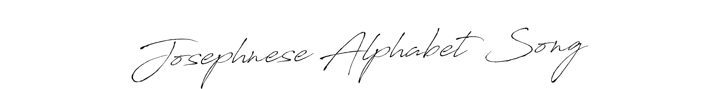 Also we have Josephnese Alphabet Song name is the best signature style. Create professional handwritten signature collection using Antro_Vectra autograph style. Josephnese Alphabet Song signature style 6 images and pictures png