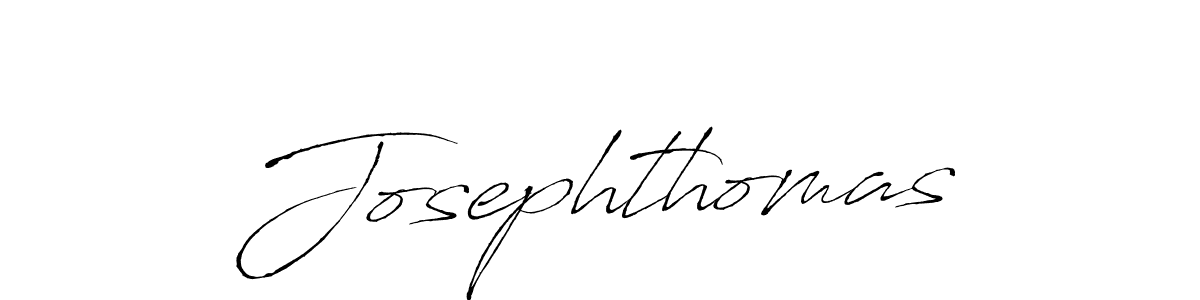 Josephthomas stylish signature style. Best Handwritten Sign (Antro_Vectra) for my name. Handwritten Signature Collection Ideas for my name Josephthomas. Josephthomas signature style 6 images and pictures png