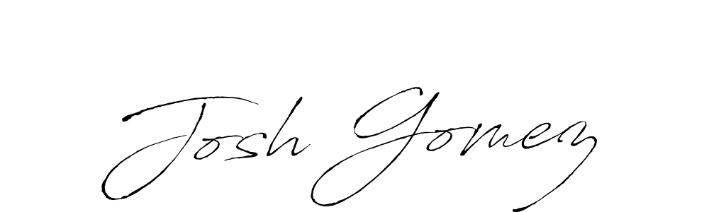It looks lik you need a new signature style for name Josh Gomez. Design unique handwritten (Antro_Vectra) signature with our free signature maker in just a few clicks. Josh Gomez signature style 6 images and pictures png