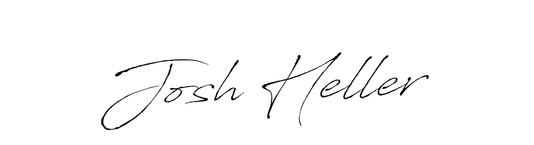 How to make Josh Heller signature? Antro_Vectra is a professional autograph style. Create handwritten signature for Josh Heller name. Josh Heller signature style 6 images and pictures png
