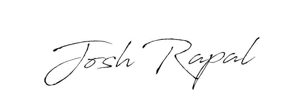 Josh Rapal stylish signature style. Best Handwritten Sign (Antro_Vectra) for my name. Handwritten Signature Collection Ideas for my name Josh Rapal. Josh Rapal signature style 6 images and pictures png