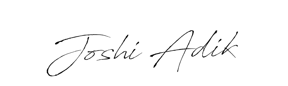 Similarly Antro_Vectra is the best handwritten signature design. Signature creator online .You can use it as an online autograph creator for name Joshi Adik. Joshi Adik signature style 6 images and pictures png