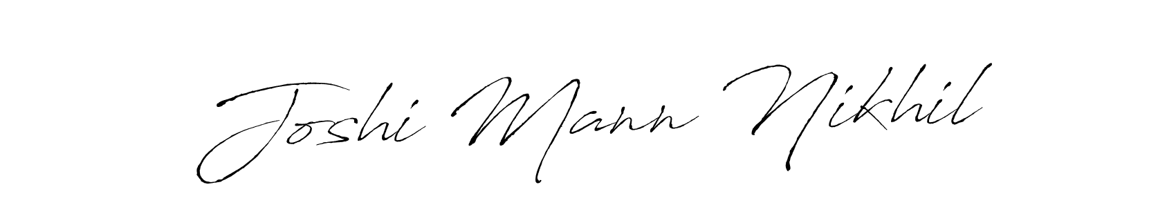 It looks lik you need a new signature style for name Joshi Mann Nikhil. Design unique handwritten (Antro_Vectra) signature with our free signature maker in just a few clicks. Joshi Mann Nikhil signature style 6 images and pictures png