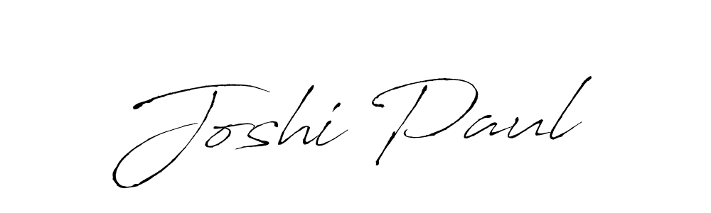 The best way (Antro_Vectra) to make a short signature is to pick only two or three words in your name. The name Joshi Paul include a total of six letters. For converting this name. Joshi Paul signature style 6 images and pictures png