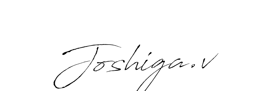 How to make Joshiga.v signature? Antro_Vectra is a professional autograph style. Create handwritten signature for Joshiga.v name. Joshiga.v signature style 6 images and pictures png