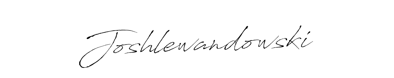 Design your own signature with our free online signature maker. With this signature software, you can create a handwritten (Antro_Vectra) signature for name Joshlewandowski. Joshlewandowski signature style 6 images and pictures png