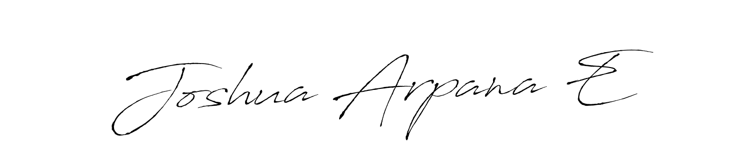 Make a short Joshua Arpana E signature style. Manage your documents anywhere anytime using Antro_Vectra. Create and add eSignatures, submit forms, share and send files easily. Joshua Arpana E signature style 6 images and pictures png
