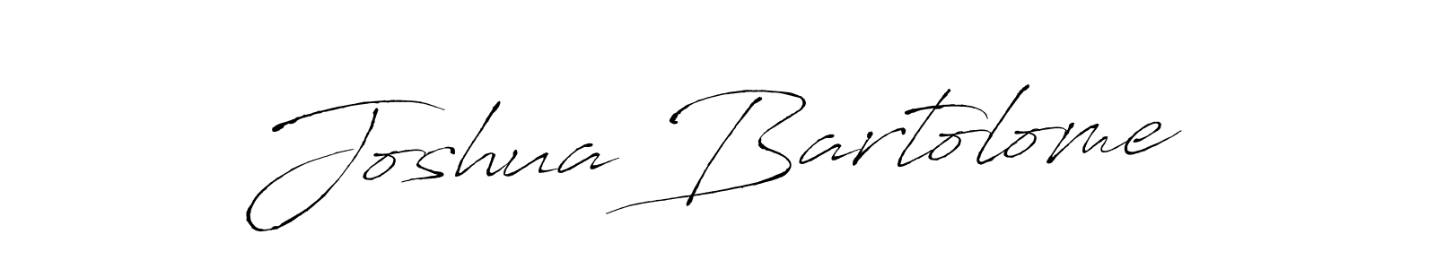 Joshua Bartolome stylish signature style. Best Handwritten Sign (Antro_Vectra) for my name. Handwritten Signature Collection Ideas for my name Joshua Bartolome. Joshua Bartolome signature style 6 images and pictures png