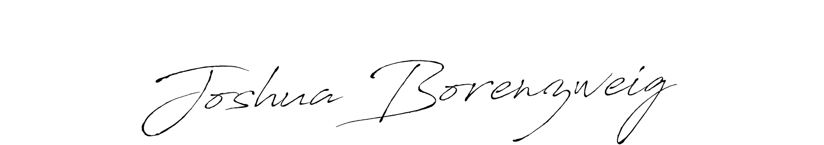 Joshua Borenzweig stylish signature style. Best Handwritten Sign (Antro_Vectra) for my name. Handwritten Signature Collection Ideas for my name Joshua Borenzweig. Joshua Borenzweig signature style 6 images and pictures png