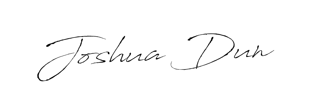 You should practise on your own different ways (Antro_Vectra) to write your name (Joshua Dun) in signature. don't let someone else do it for you. Joshua Dun signature style 6 images and pictures png