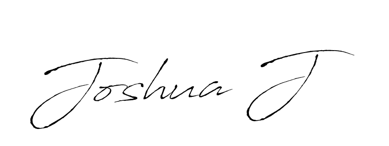 Make a beautiful signature design for name Joshua J. With this signature (Antro_Vectra) style, you can create a handwritten signature for free. Joshua J signature style 6 images and pictures png