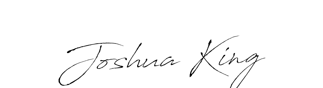 Create a beautiful signature design for name Joshua King. With this signature (Antro_Vectra) fonts, you can make a handwritten signature for free. Joshua King signature style 6 images and pictures png