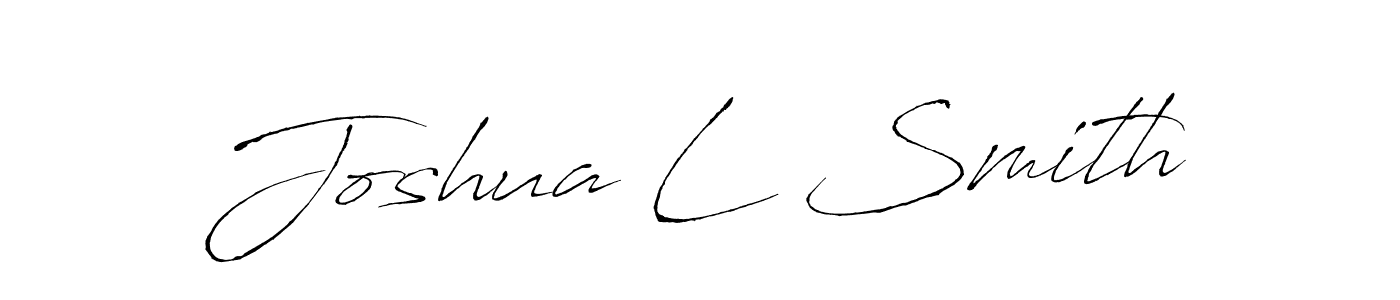 You should practise on your own different ways (Antro_Vectra) to write your name (Joshua L Smith) in signature. don't let someone else do it for you. Joshua L Smith signature style 6 images and pictures png